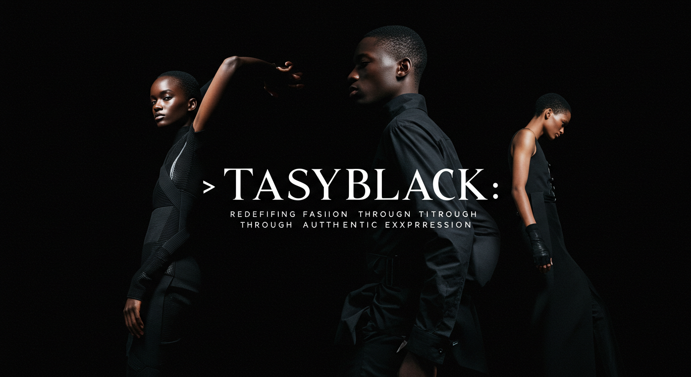 TasyyBlack: Redefining Fashion Through Authentic Expression